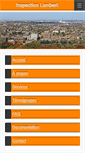 Mobile Screenshot of inspectionlambert.com
